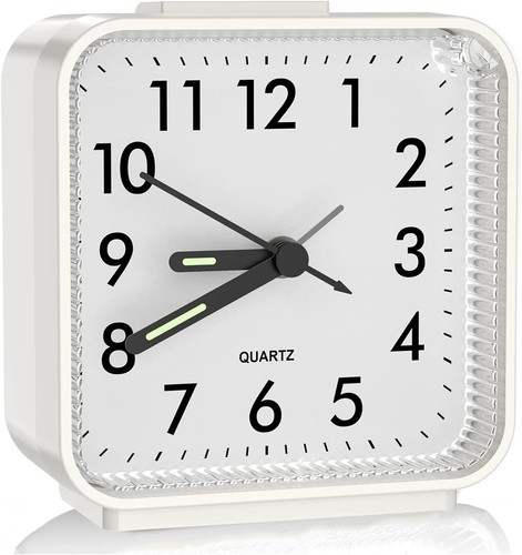 Silent travel alarm clock - silent,