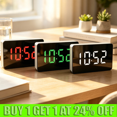 Led electric digital alarm - electric,