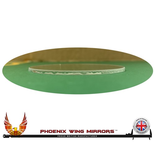 2mm clock glass round flat - round,