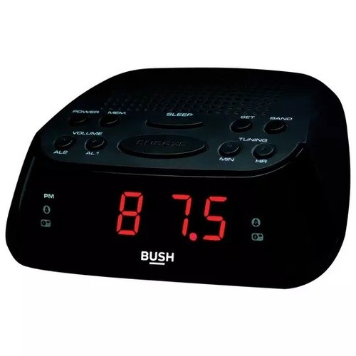 Bush dual alarm sleep - alarm, timer