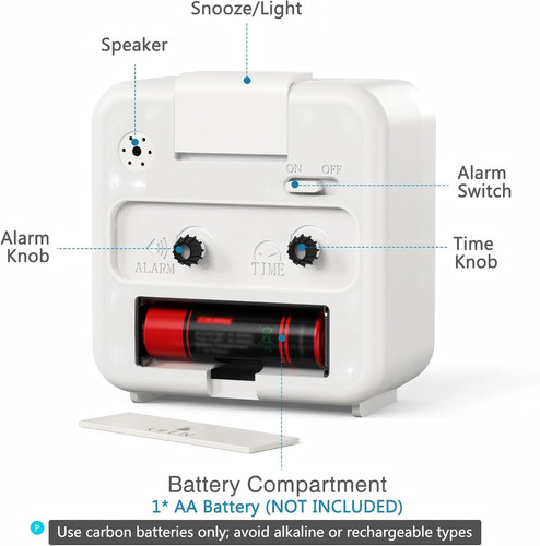 Alarm clocks bedside silent - bedside,,