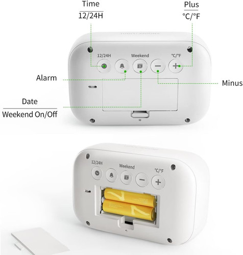 Digital bedside alarm - bedside,